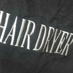 Hair Dryer Storage Bag, Black By AGH Supply