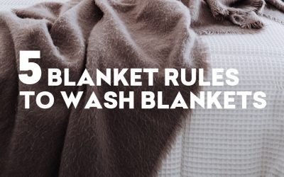 5 Blanket Rules to Wash Blankets