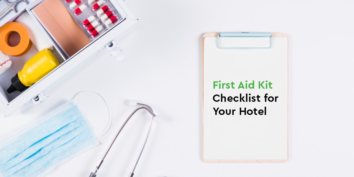 First Aid Kit Checklist for Hotel By AGH Supply
