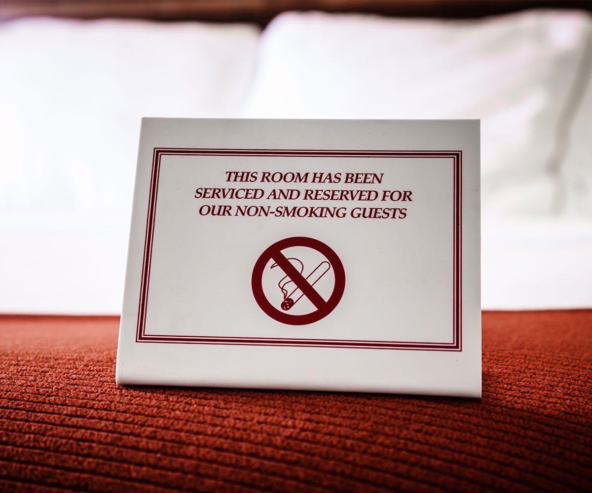 No Smoking Sign, L-Shape 2