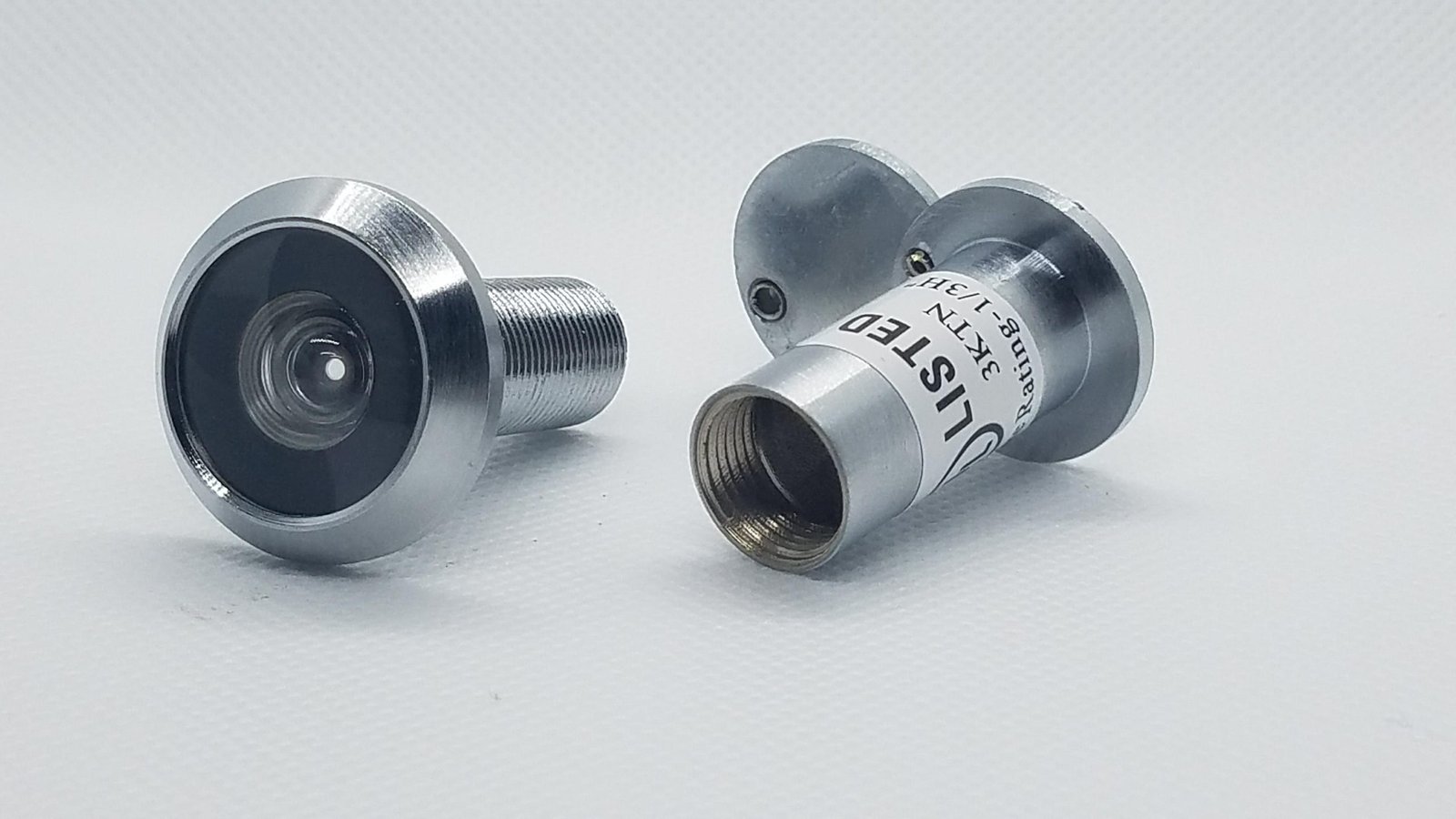 200º Glass Lens -Door Viewer with Heavy Duty Privacy Cover – Satin Chrome – 10 pcs/case 4