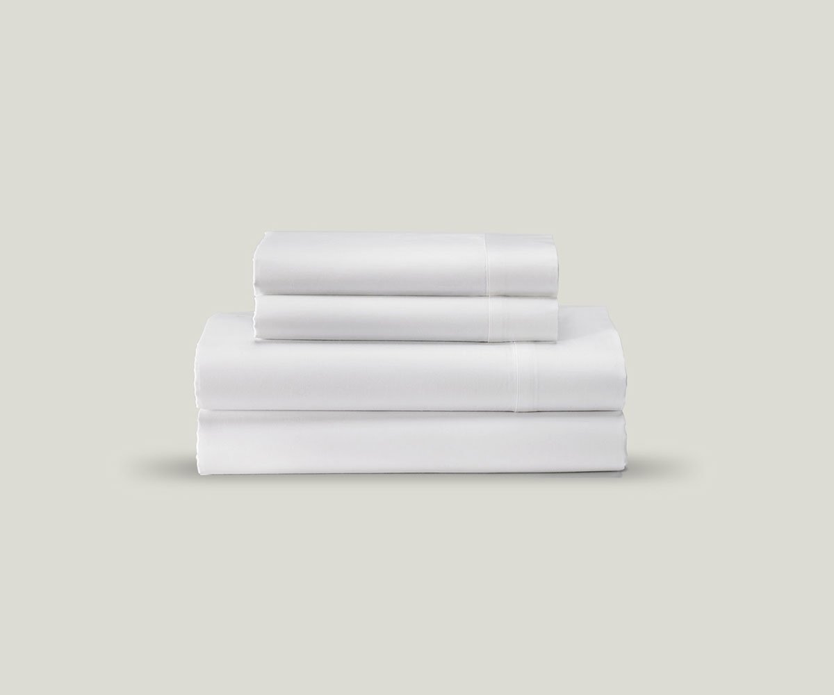 54x80x14-T250, Full Fitted Bed Sheets "WHITE" -2dz per case
