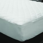 60" x 80" x 12" Queen Fitted Quilted Mattress Pad - 10 pcs/case