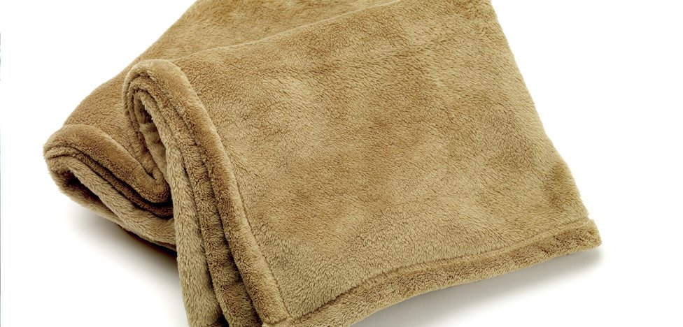 108″ x 90″ King Micro Fleece Blanket, Tan, 250 GSM – 8 pcs/case 3