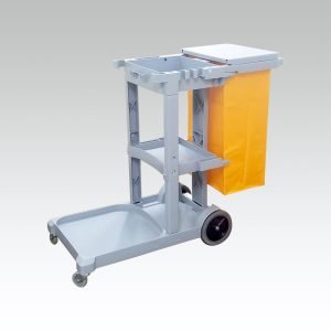 Multifunction Cleaning Cart With 25 Gallon Vinyl Bag