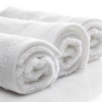 16" x 27"-3.0 lbs Premium Quality Hand Towel, Dobby Border, 86% Cotton-14% Polyester -10dz per case