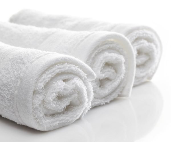 Wash Cloth 12"x12"-1.0lbs, 86% Cotton-14% Polyester, Cam Border-25dz per case