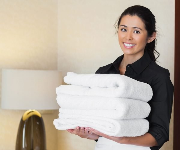 Wash Cloth 12"x12"-1.0lbs, 86% Cotton-14% Polyester, Cam Border-25dz per case