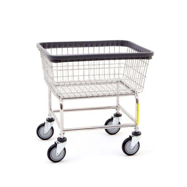 wire-laundry-cart-standard-100E-rbwire-chrome_10b0107e-68c2-4a64-b987-9e612b81a4fc.jpg Standard Wired Laundry Cart -2.50 Bushel Capacity By AGH Supply