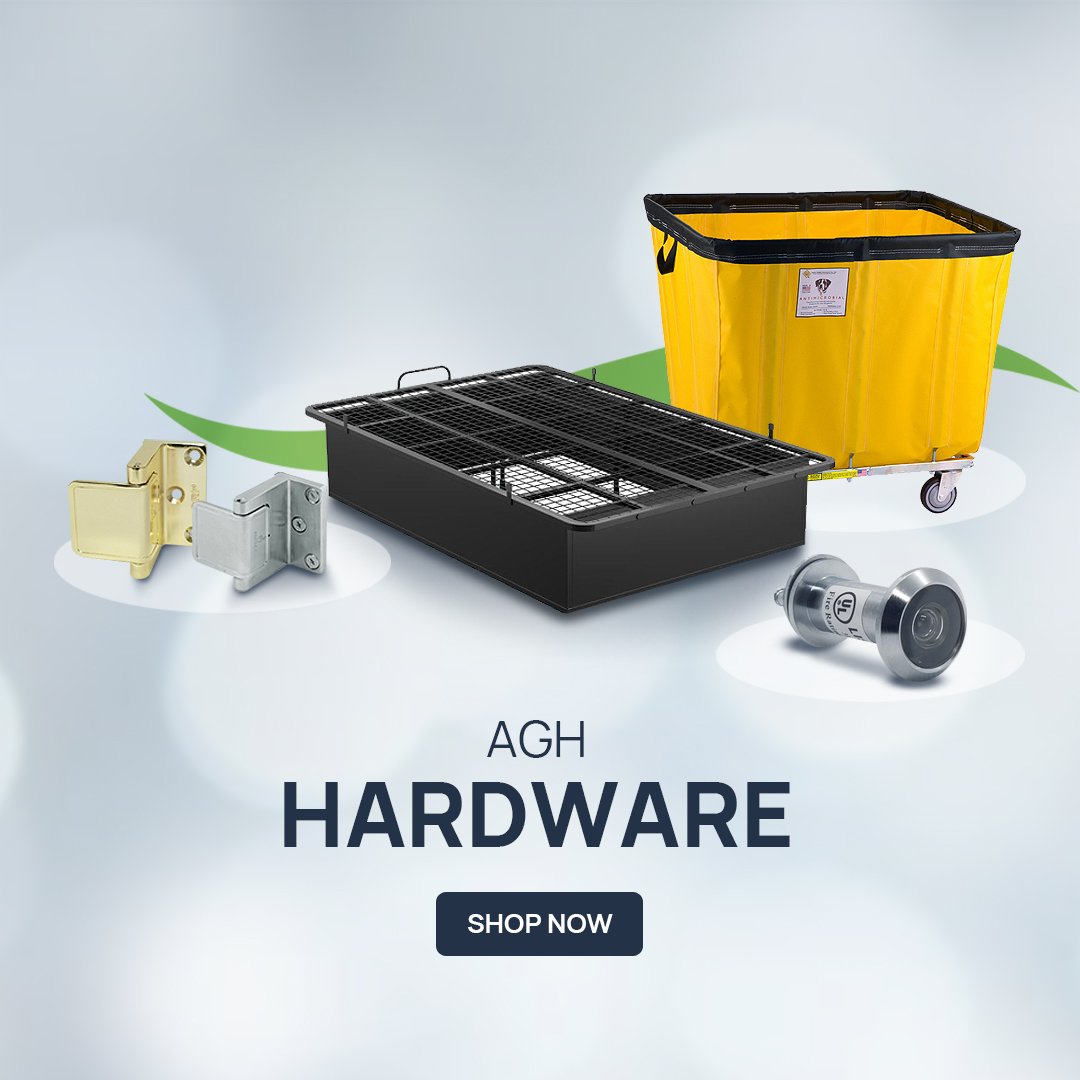 Hotel Hardware Collection by AGH Supply