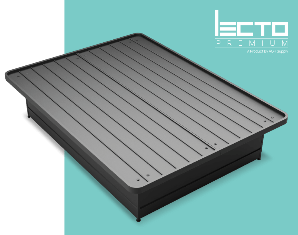 Full XL Heavy Duty-PLATFORM METAL BED FRAME