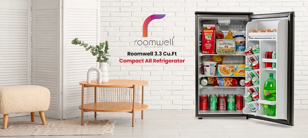 Roomwell UK compact fridge
